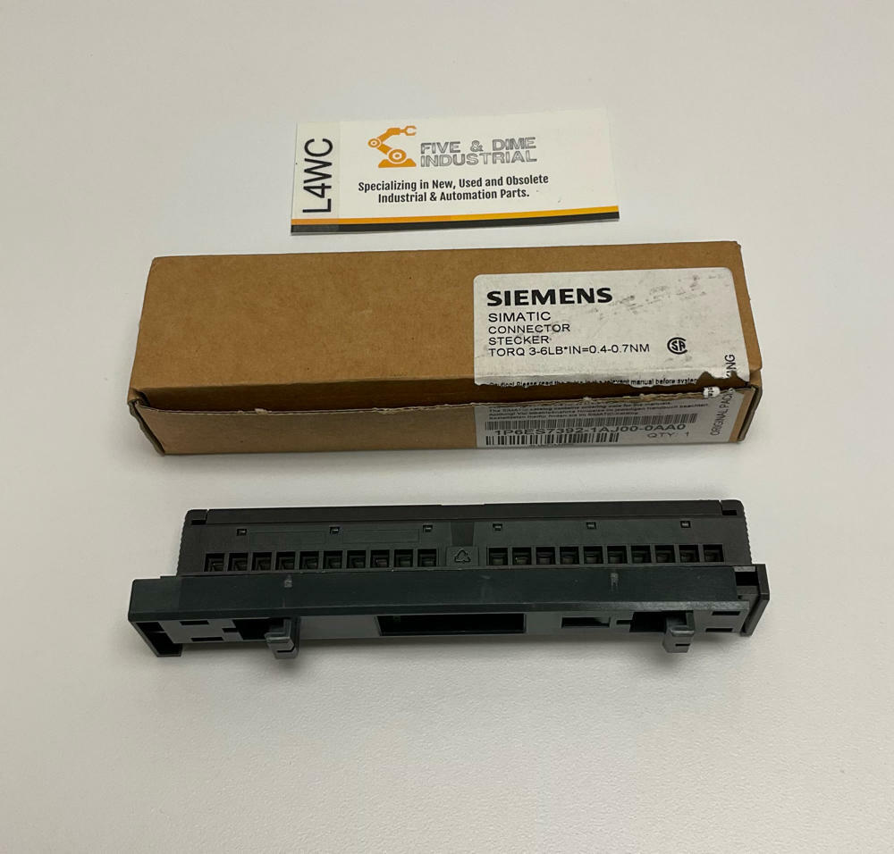 Siemens  1P6ES7392-1AJ00-0AA0  Simatic Connector - Like New