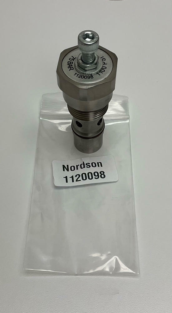 Nordson  1220098  75BAR, 1100 PSI Valve Durablue - Like New - 0