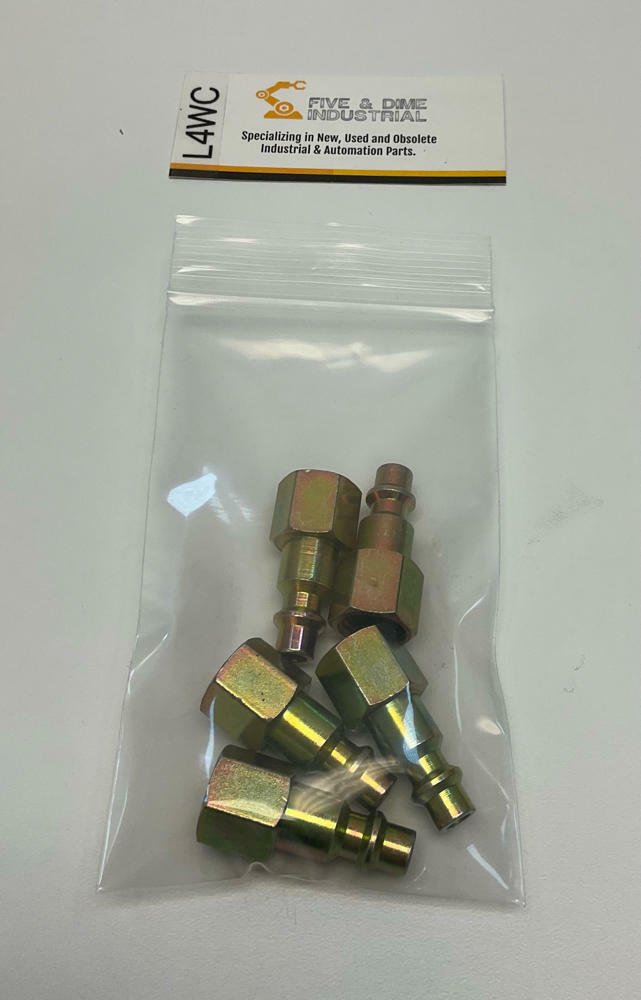 Amflo  CP20  Pack of 5  1/4'' NPT  Quick Coupler for Air / Pneumatic - Like New