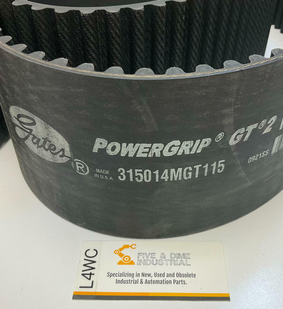 Gates  3150-14MGT-115  PowerGrip GT2  Power  Timing Belt 3150-14M-115 - Like New - 0