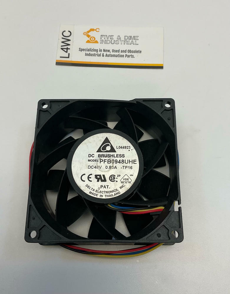 Delta Electronics  PFB0948UHE  48VDC Brushless Fan - Like New