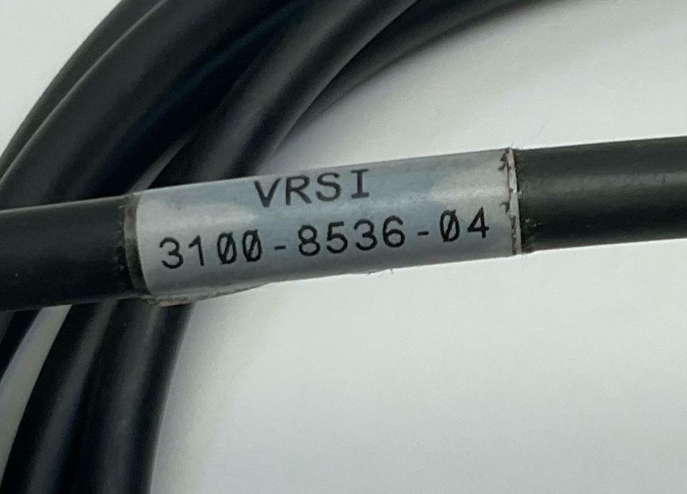 VRSI  3100-8536-04  Robotic Cable Assembly - Like New