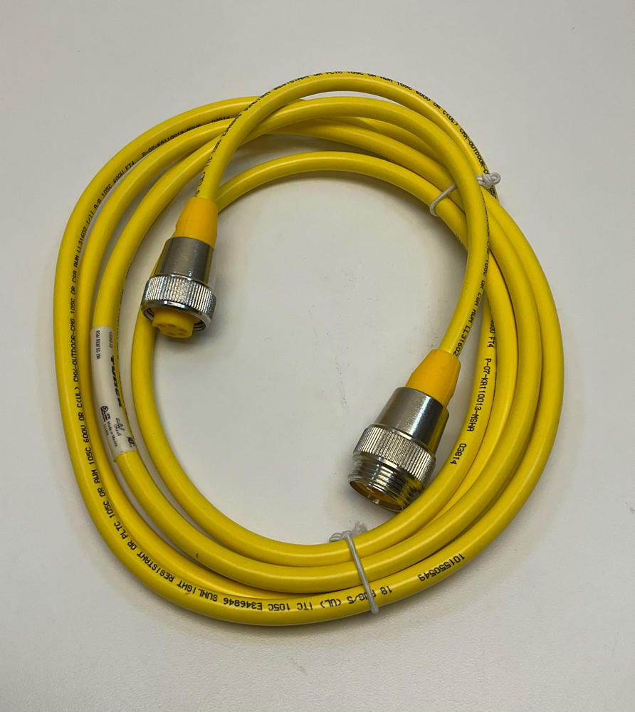 Turck  RSM-RKM-50-3M / U2282-03  5-Pole Male/Female Straight Cable 3-Meters - Like New