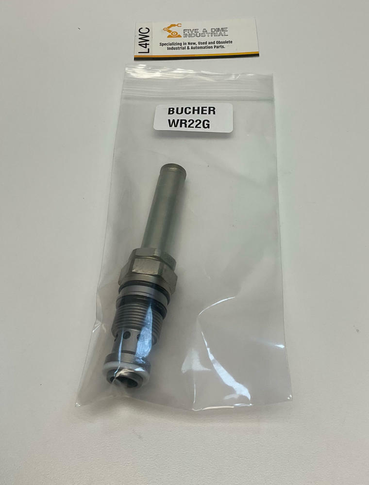 Bucher  WR22G  2-Way Hydraulic Valve Cartridge - Like New