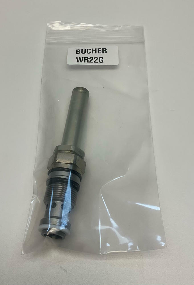 Bucher  WR22G  2-Way Hydraulic Valve Cartridge - Like New - 0