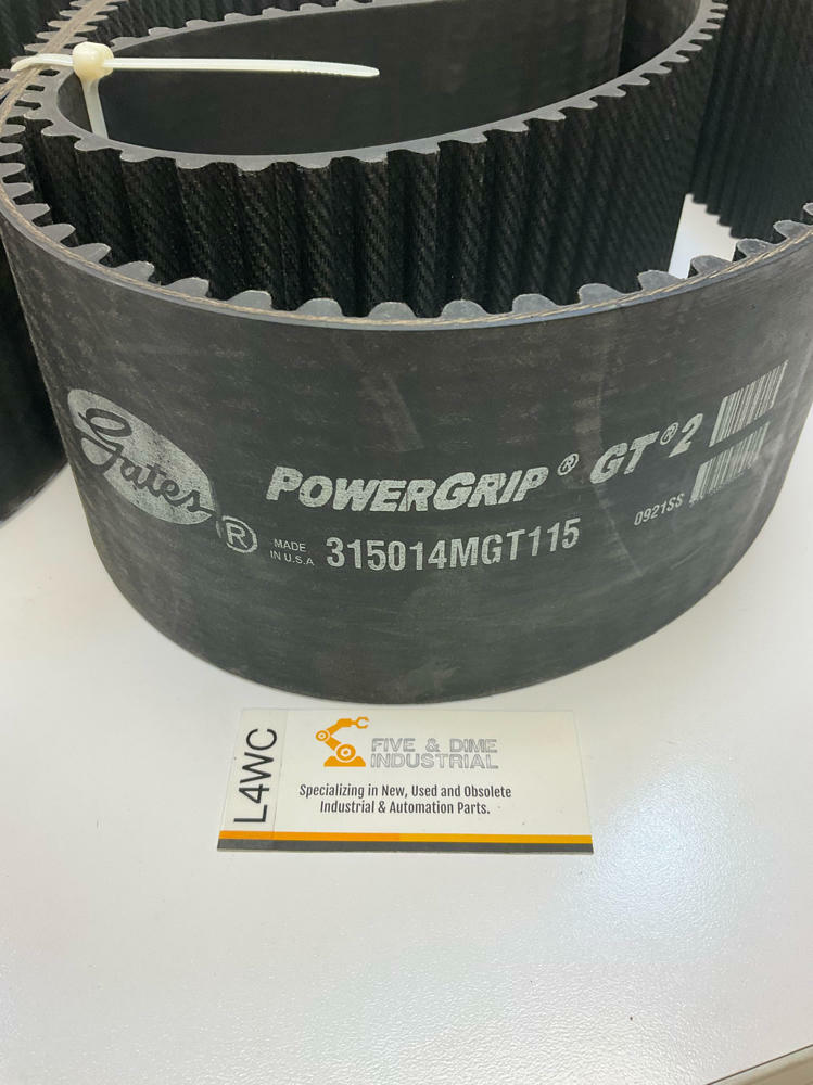 Gates  3150-14MGT-115  PowerGrip GT2  Power  Timing Belt 3150-14M-115 - Like New