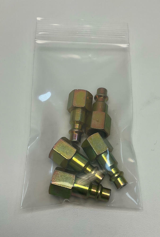 Amflo  CP20  Pack of 5  1/4'' NPT  Quick Coupler for Air / Pneumatic - Like New - 0