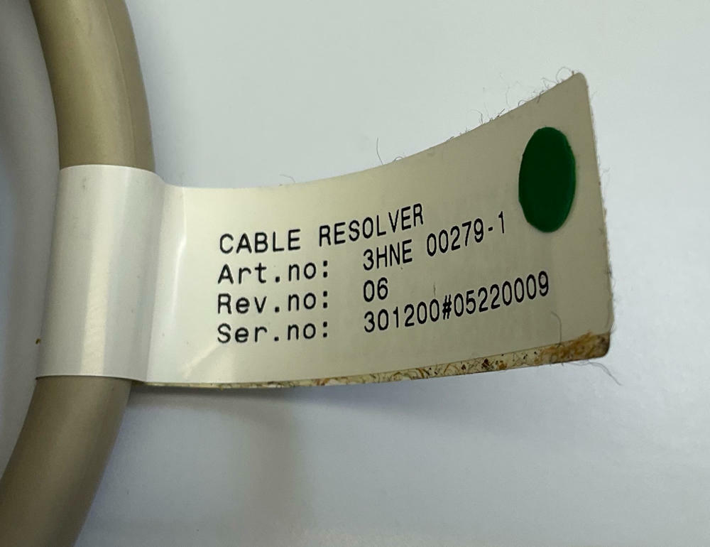 ABB  3HNE-00279-1 Resolver Cable - Like New