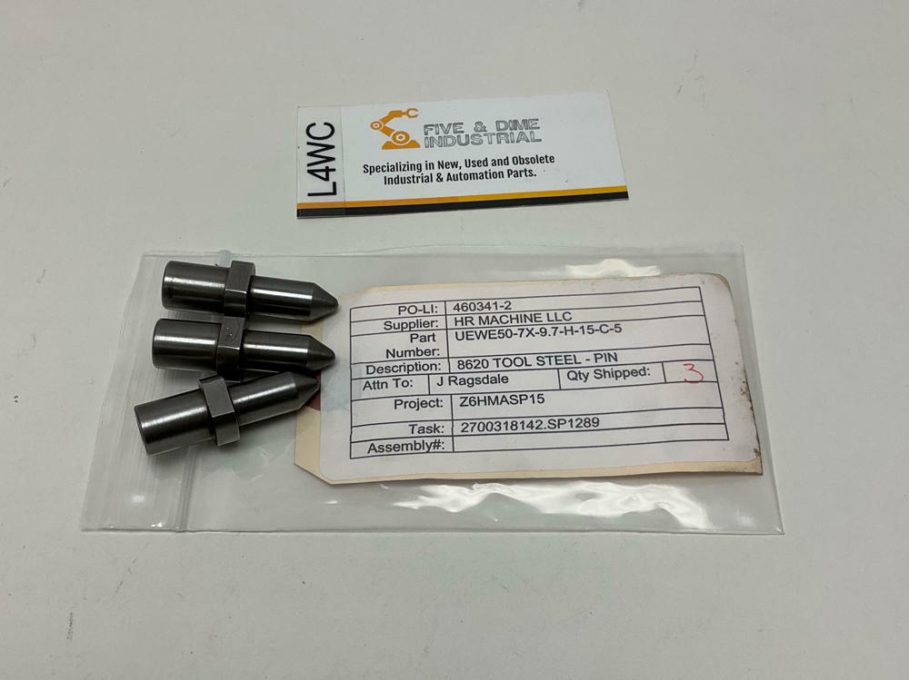 Honda Engineering  UEWE50-7X-9.7-H-15-C-5  Qty of 3  Locating Pins - Like New