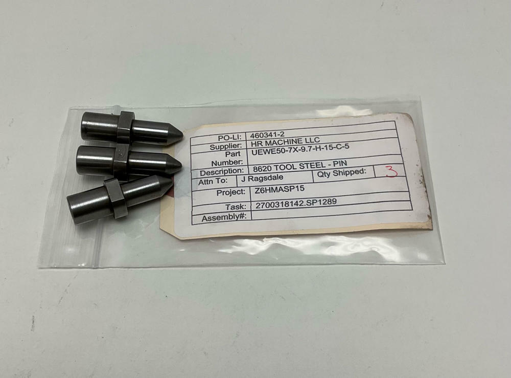 Honda Engineering  UEWE50-7X-9.7-H-15-C-5  Qty of 3  Locating Pins - Like New - 0