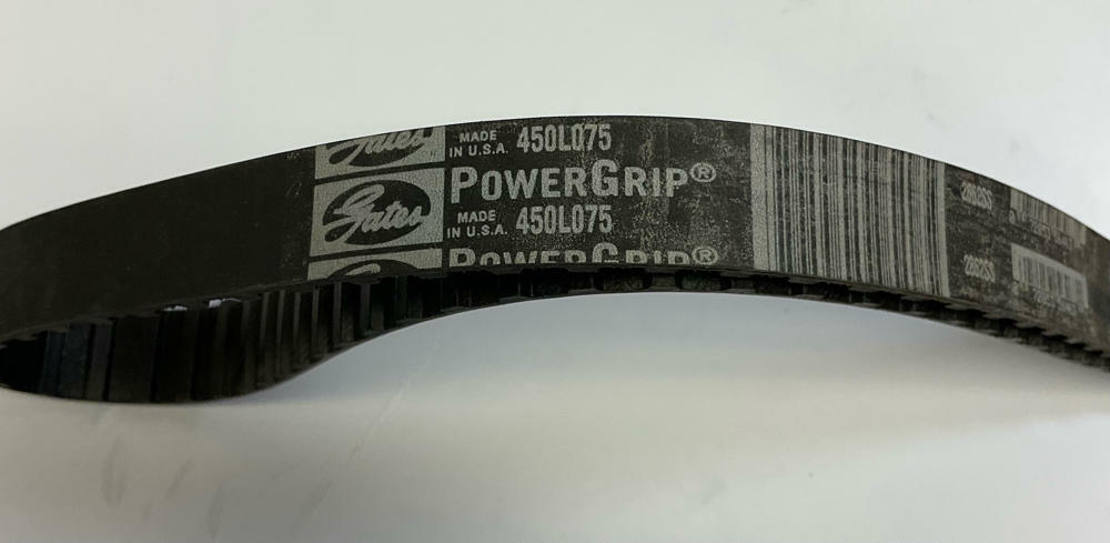 Gates  450L075  PowerGrip  Timing Belt  120 Teeth  45'' x 3/4'' - Like New