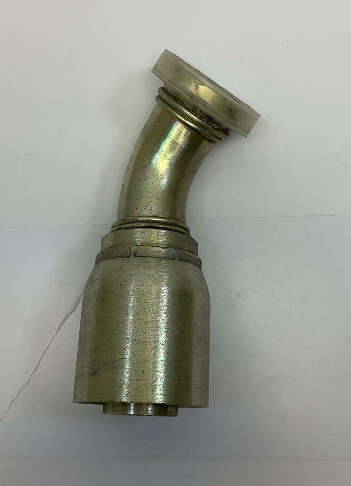 Kurt Hydraulics  C6145-20-20-JJ  1-1/4'' Hose ID Crimp x Code 61 45° Rigid Elbow - Like New - 0